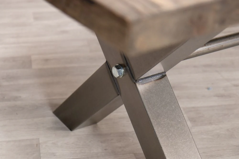 Kendal Reclaimed Oak Dining Table Range - Image 10