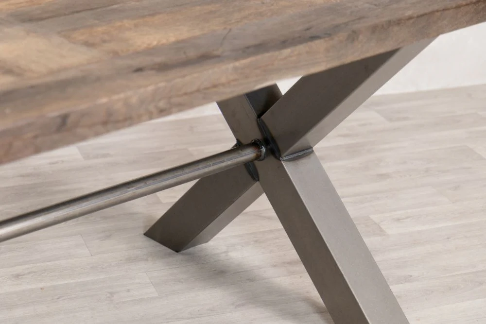 Kendal Reclaimed Oak Dining Table Range - Image 12