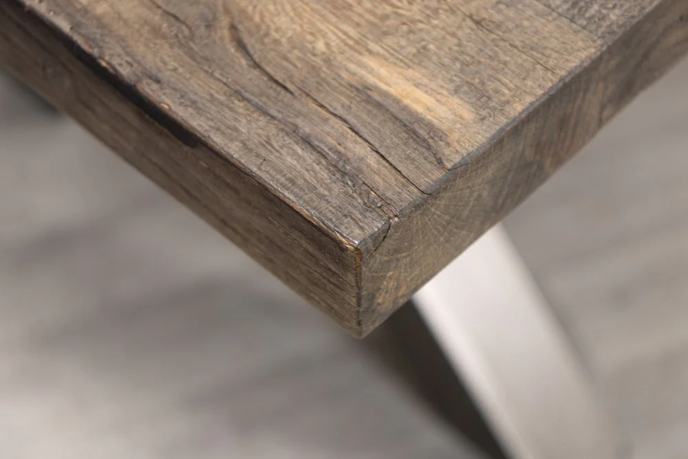 Kendal Reclaimed Oak Dining Table Range - Image 17