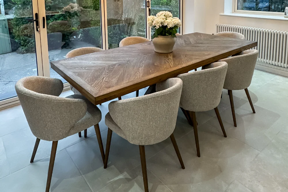 Knightsbridge Oak Dining Table - Image 48