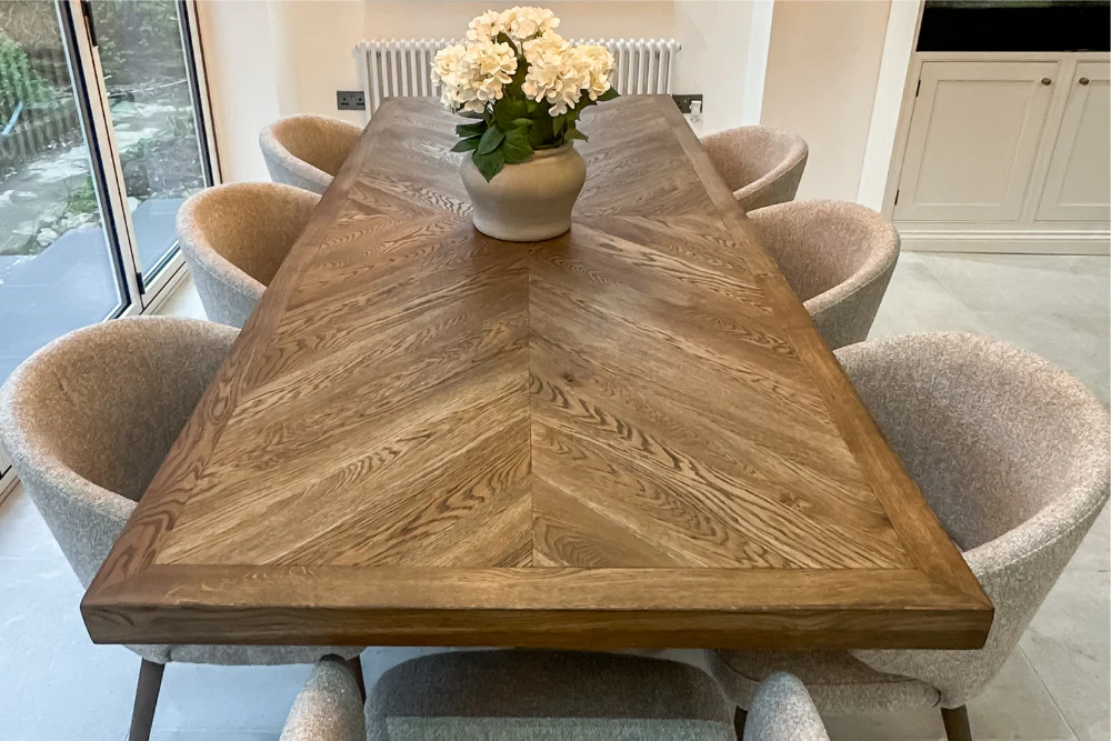 Knightsbridge Oak Dining Table - Image 49