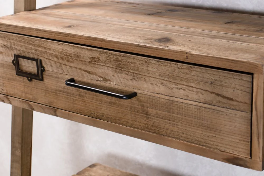Reclaimed Timber Ladder Back Shelves - Image 3