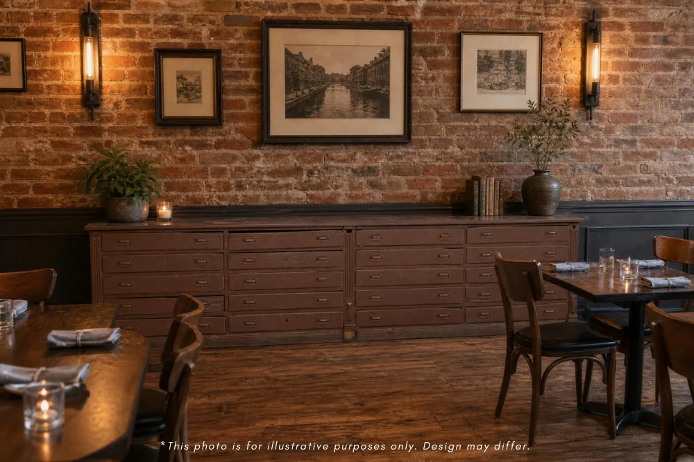 Large Antique Haberdashery Sideboard - Image 2