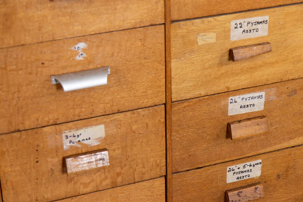 Large Mid-Century Counter Haberdashery - Image 4