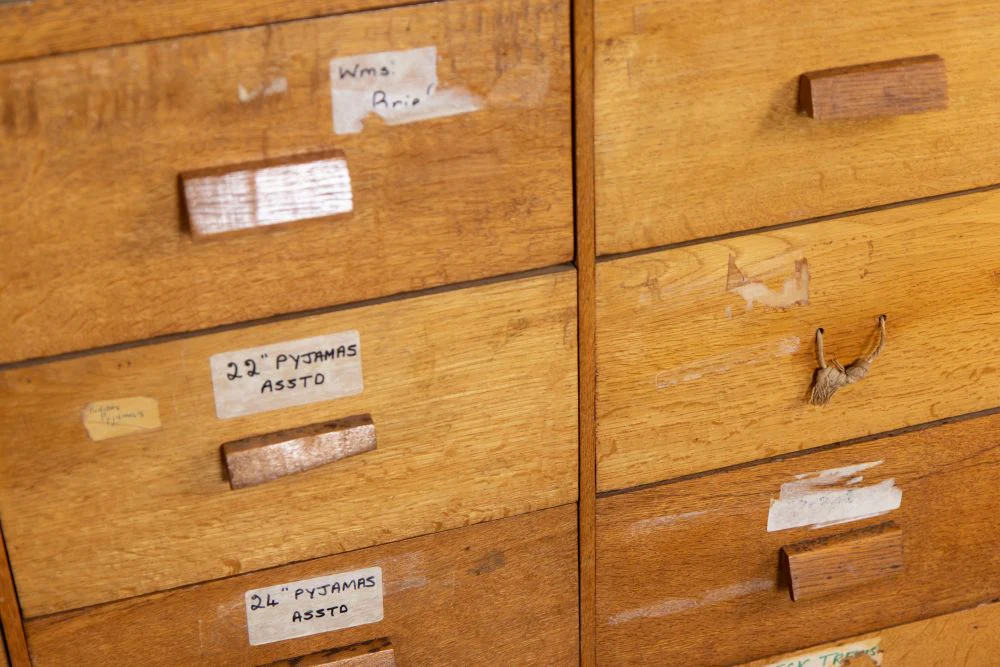 Large Mid-Century Counter Haberdashery - Image 5