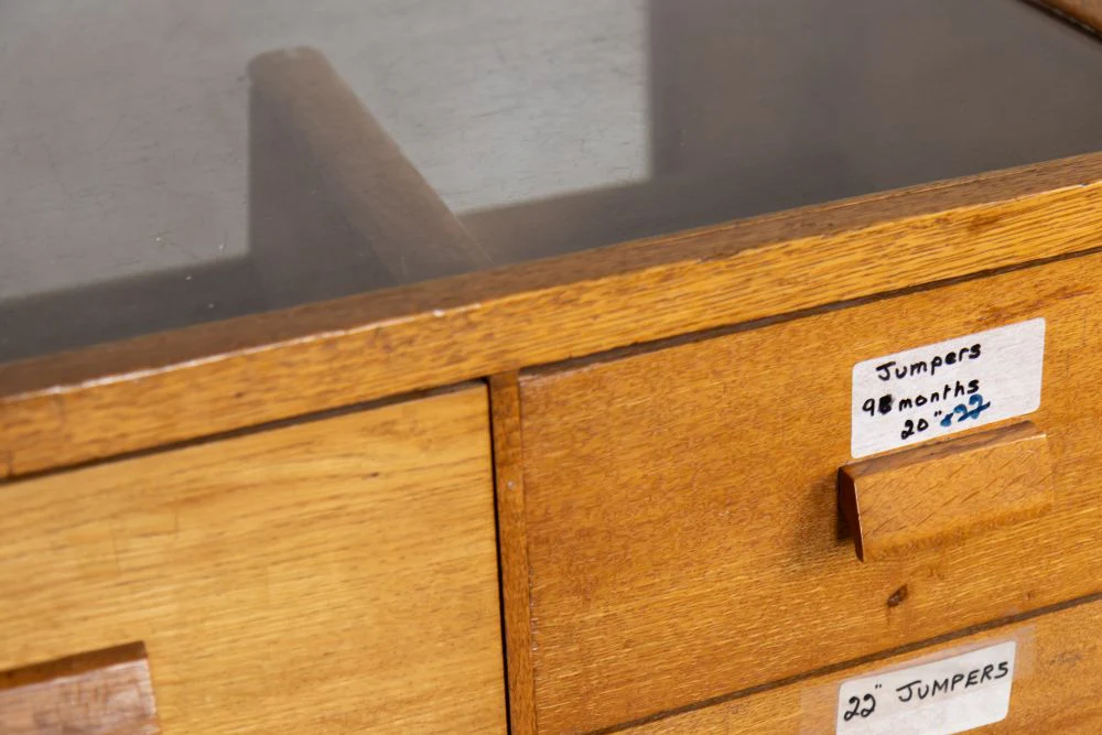Large Mid-Century Counter Haberdashery - Image 6