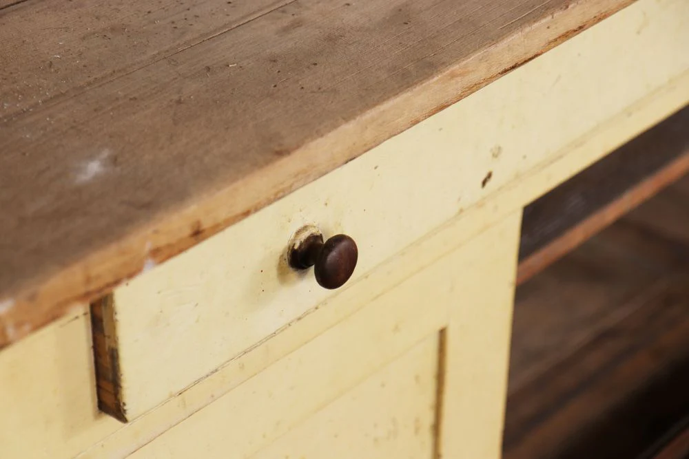 Large Edwardian Pine Kitchen Cabinet - Image 11