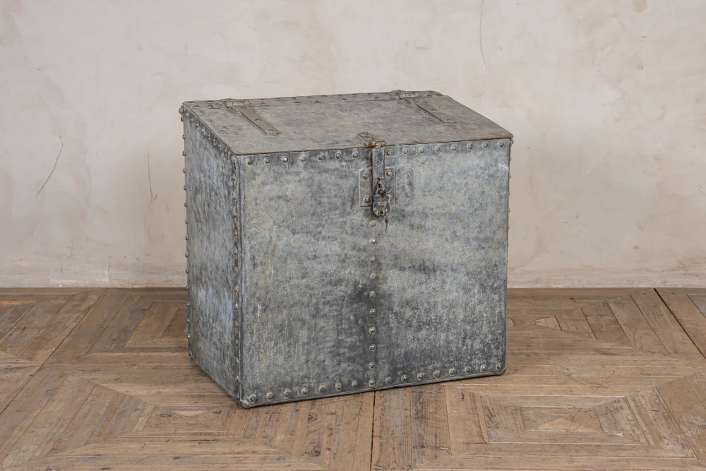 Large Galvanised Storage Bin