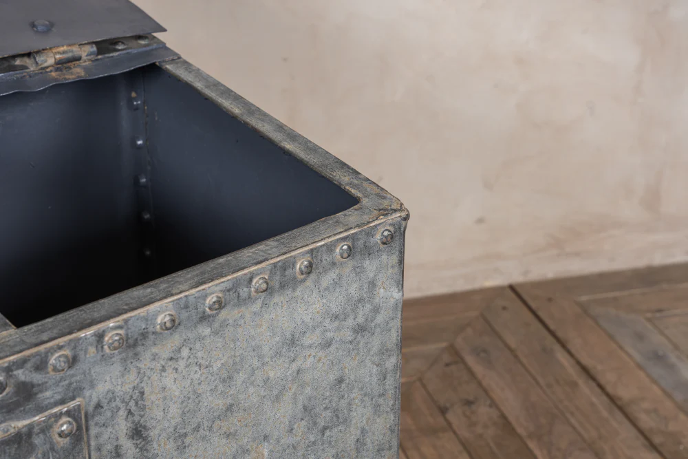 Large Galvanised Storage Bin - Image 6