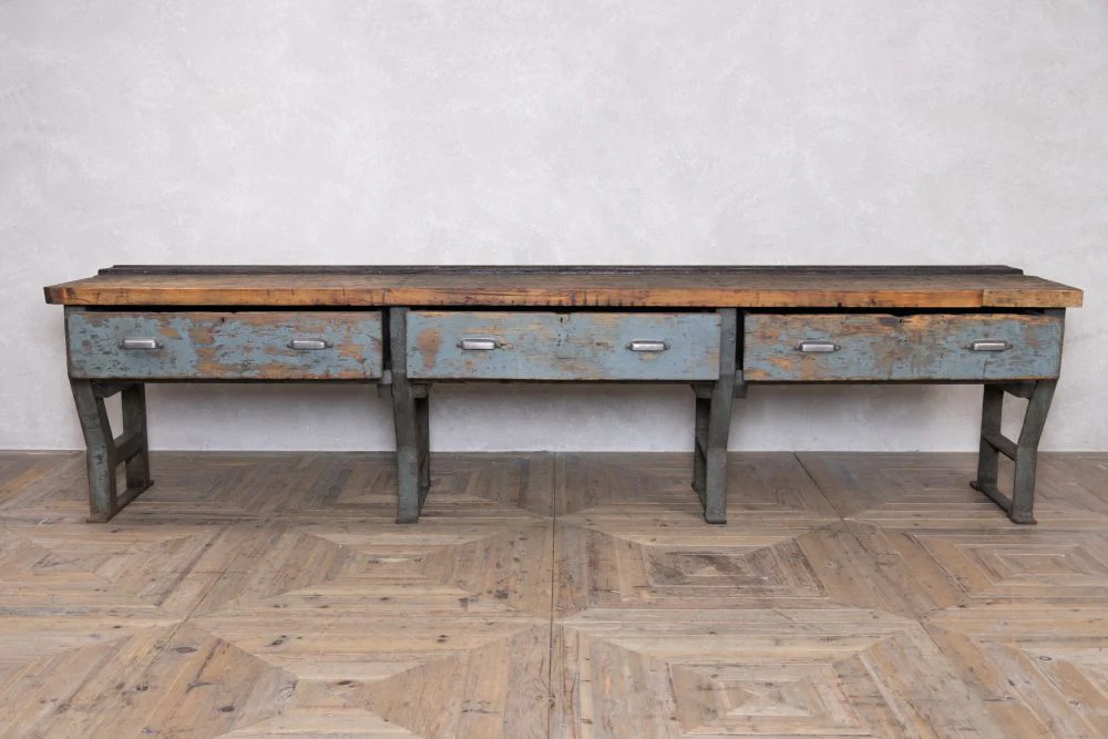 Large Industrial Sideboard Serving Station - Image 2