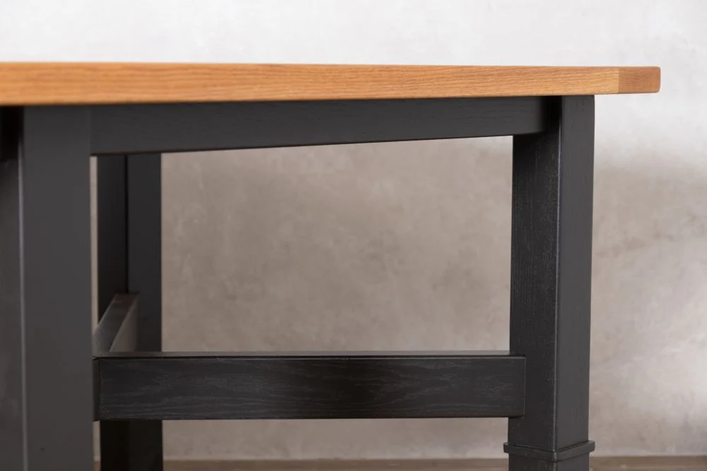 Large Kitchen Table Island on Castors - Image 11