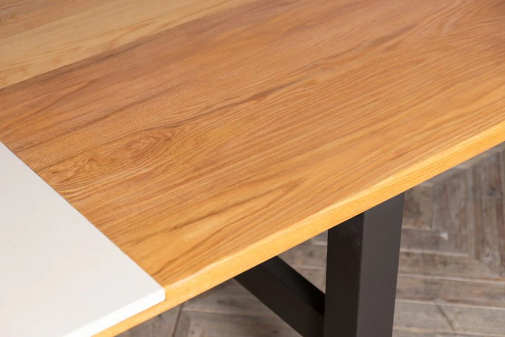 Large Kitchen Table Island on Castors - Image 8