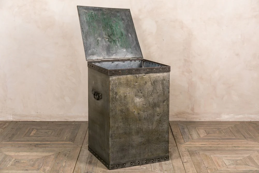 Large Metal Storage Box - Image 2