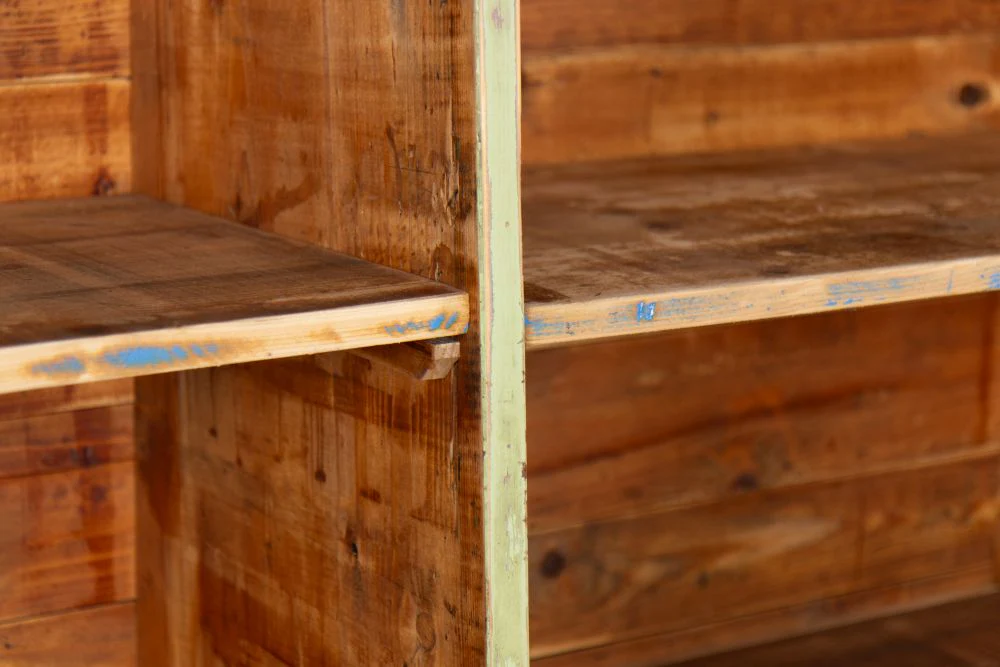 Vintage Bookcase Shop Display Stand - Image 9