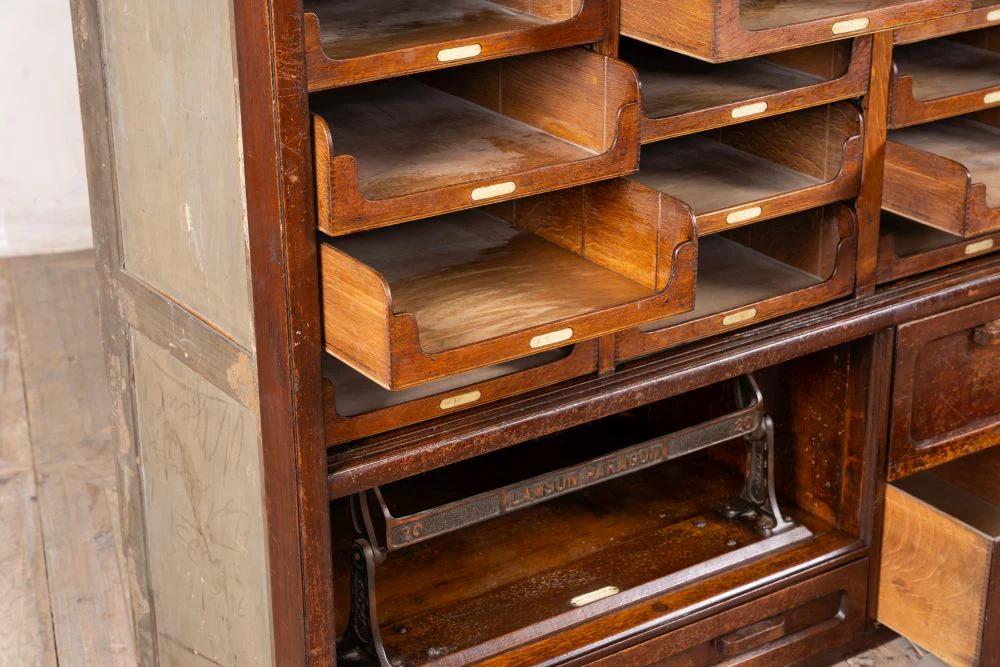 Large Edwardian Pigeonhole Haberdashery - Image 3