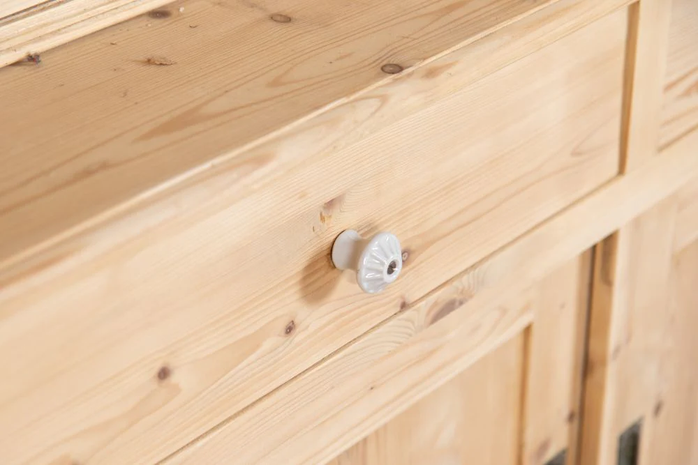 Large Pine Housekeepers Cupboard - Image 11