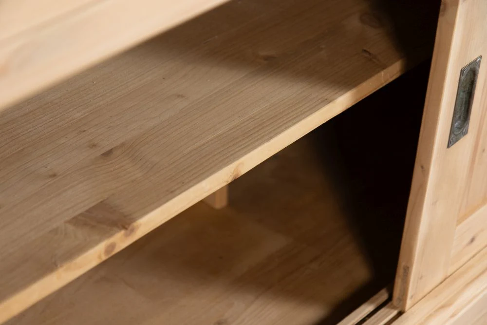Large Pine Housekeepers Cupboard - Image 5