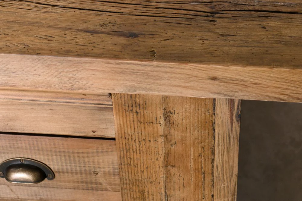 Large Rustic Sideboard with Vice - Image 4