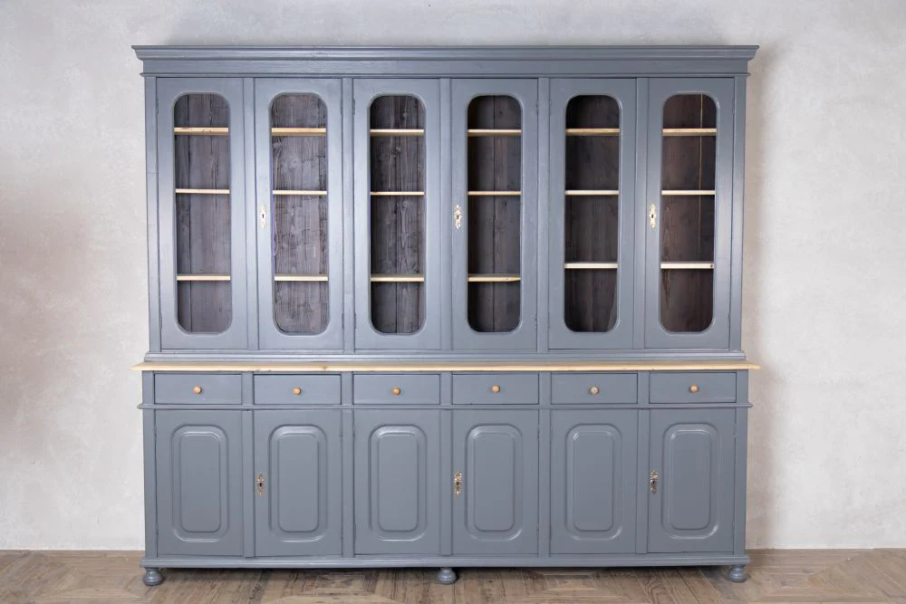 Large Vintage Pine Bookcase