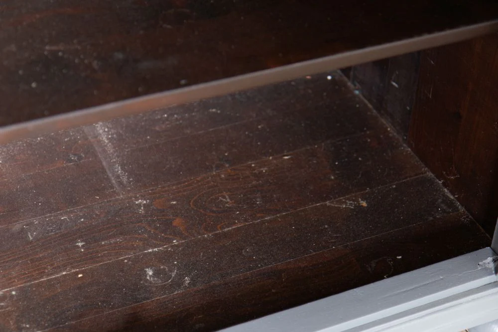 Large Vintage Pine Bookcase - Image 6