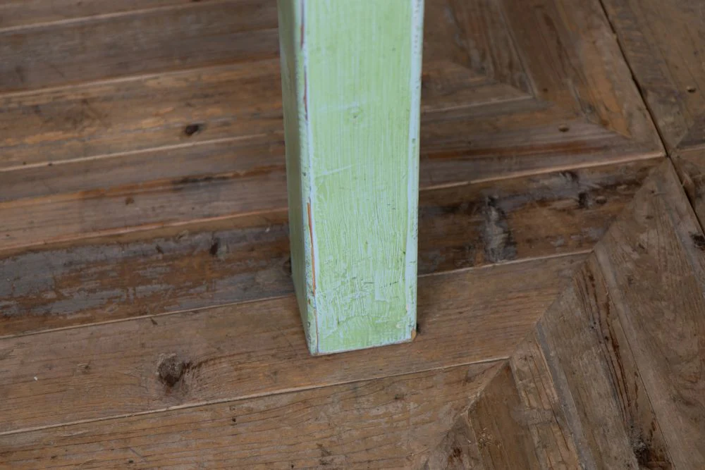 Large Vintage Pine Dining Table - Image 4