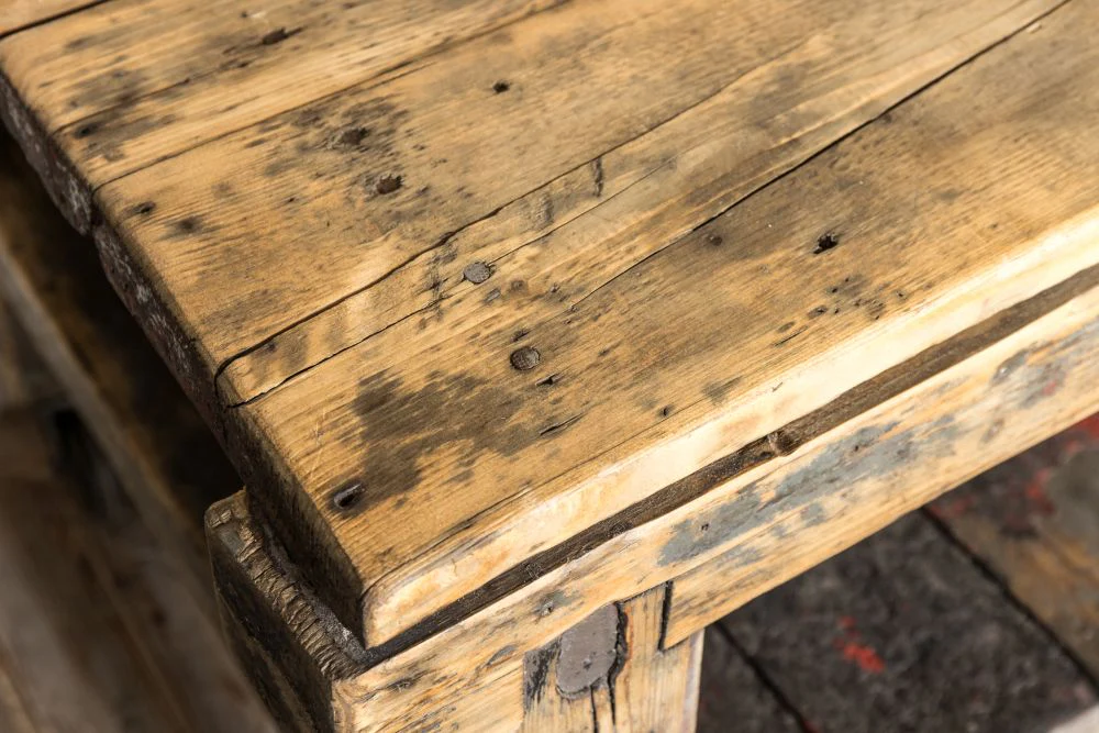 Large Wooden Display Table - Image 6