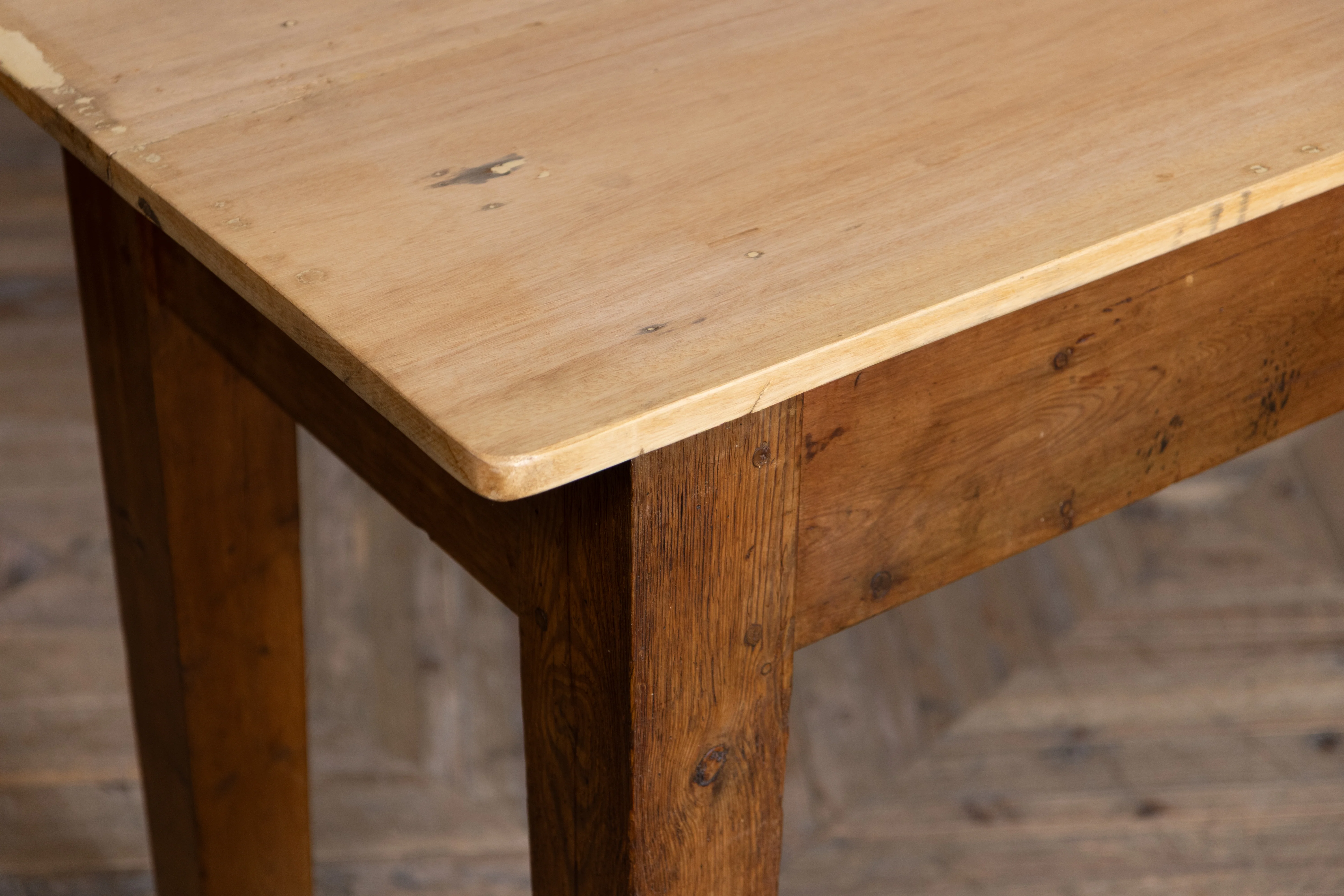 Large Wooden Posing Serving Table - Image 3