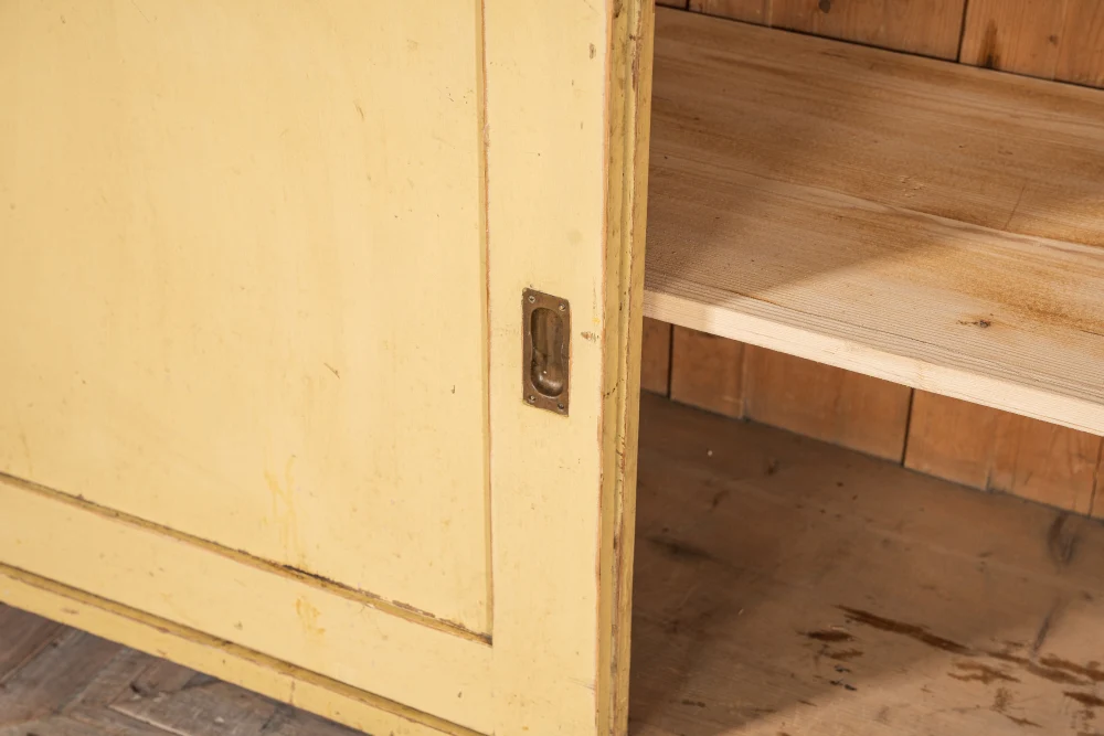 Large Pine Kitchen Cupboard with Sliding Doors - Image 13