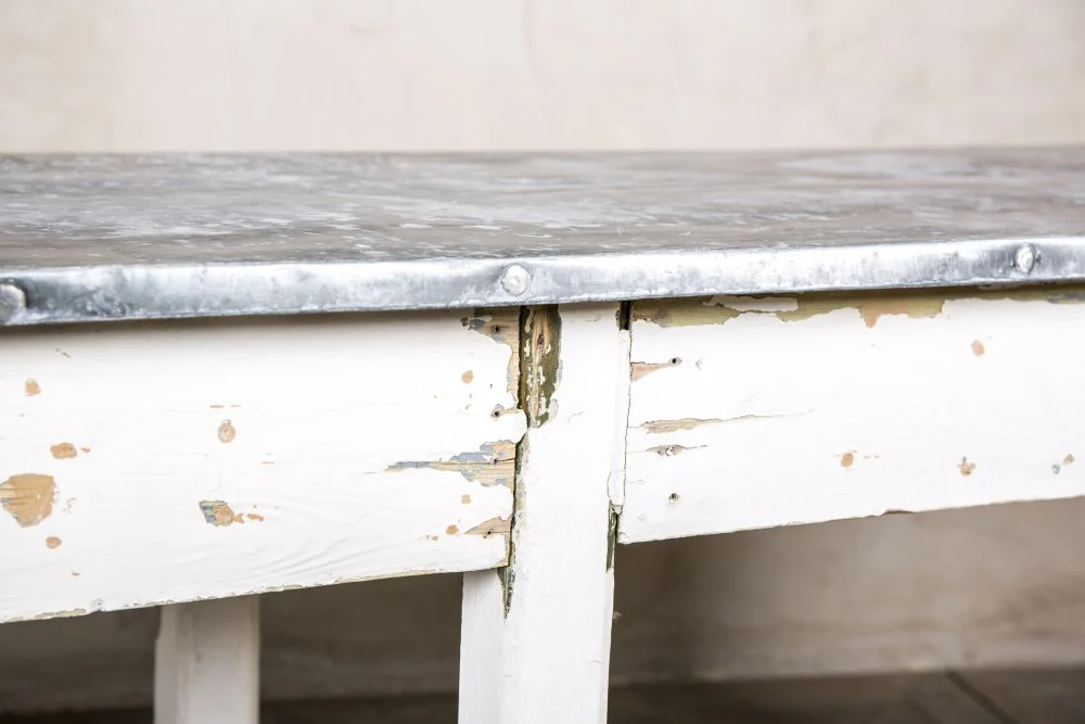 Large Zinc Top Baking Table - Image 6
