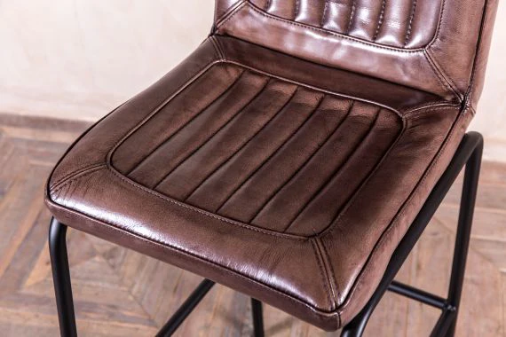Epsom Leather Bar Stool Range - Image 10