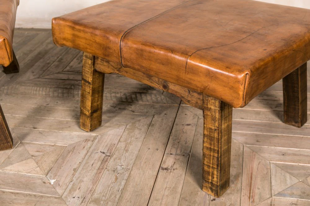 Leather Coffee Table - Image 6