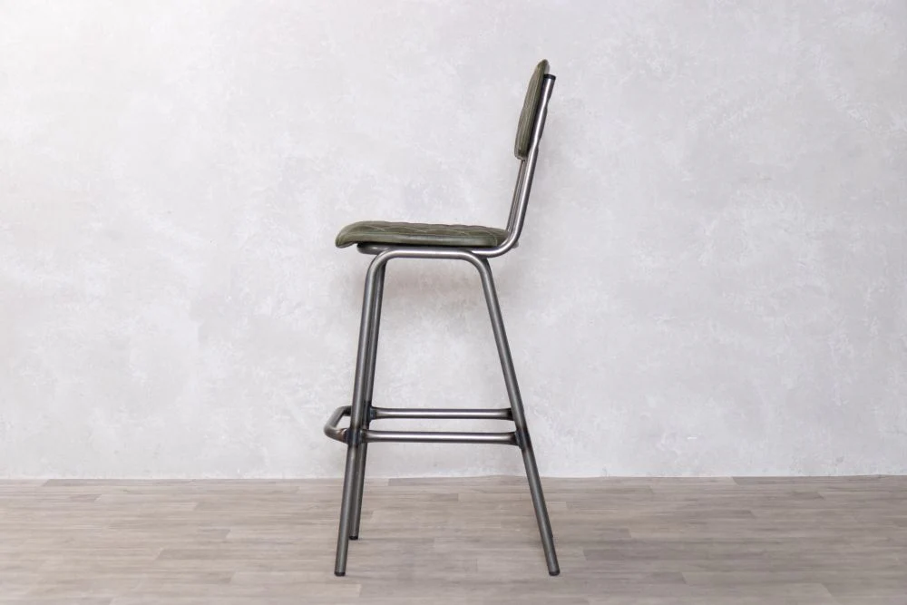 Princeton Leather Upholstered Bar Stools - Image 12