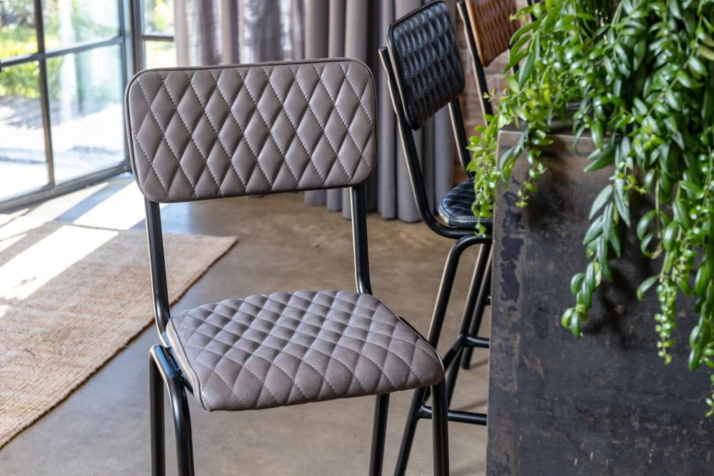 Princeton Leather Upholstered Bar Stools - Image 38