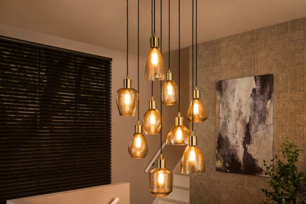Alexis 9 String Pendant Light