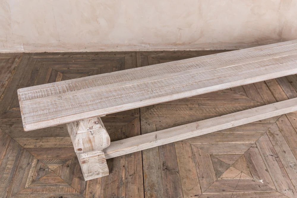 Limed Elm Bench Range - Image 6