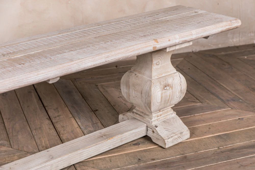 Limed Elm Bench Range - Image 7
