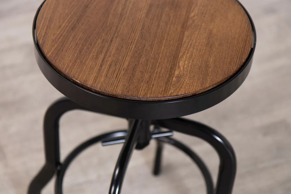 Machinist Style Low Bar Stool Range - Image 12