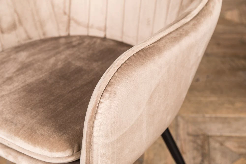 Pair of Lowry Velvet Dining Chairs - Image 10
