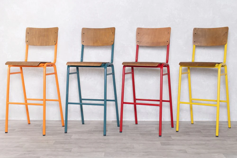 Luxor Metal Frame Bar Stools - Image 3