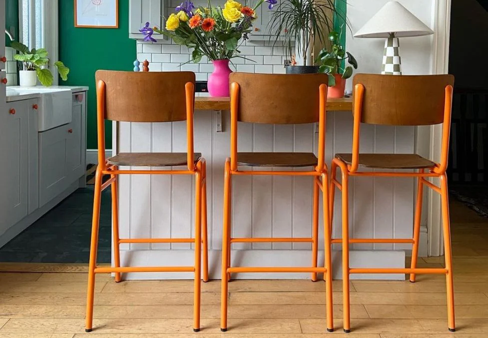 Luxor Metal Frame Bar Stools - Image 4