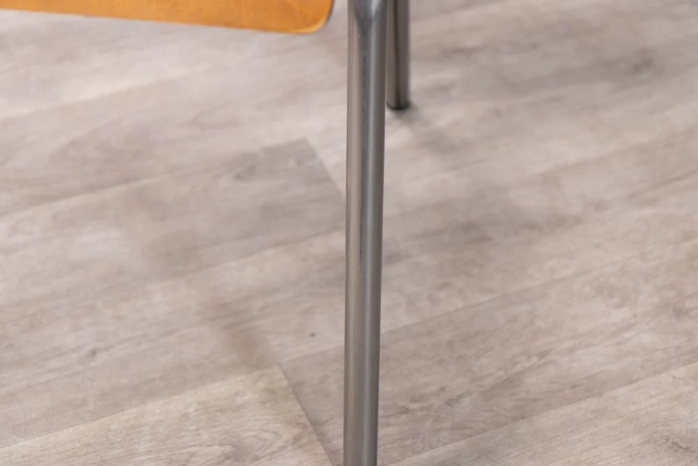 Luxor Wood and Metal Stacking Chair - Image 12