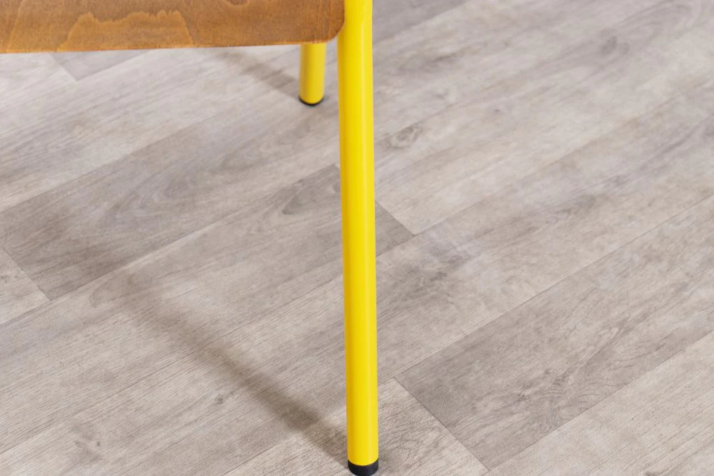 Luxor Wood and Metal Stacking Chair - Image 24