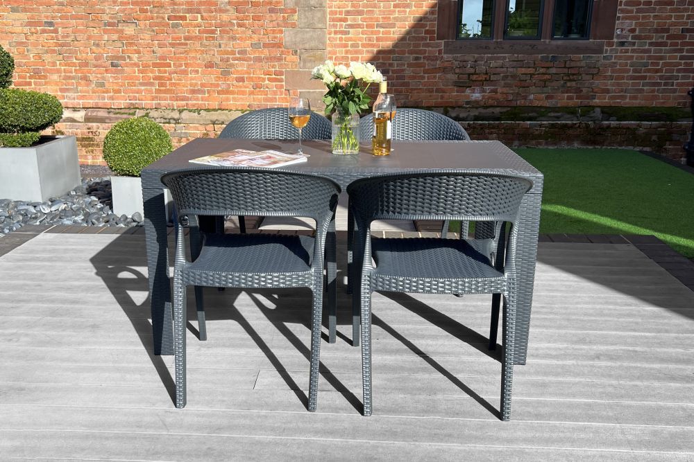 Madrid Outdoor Dining Table - 140cm - Image 8