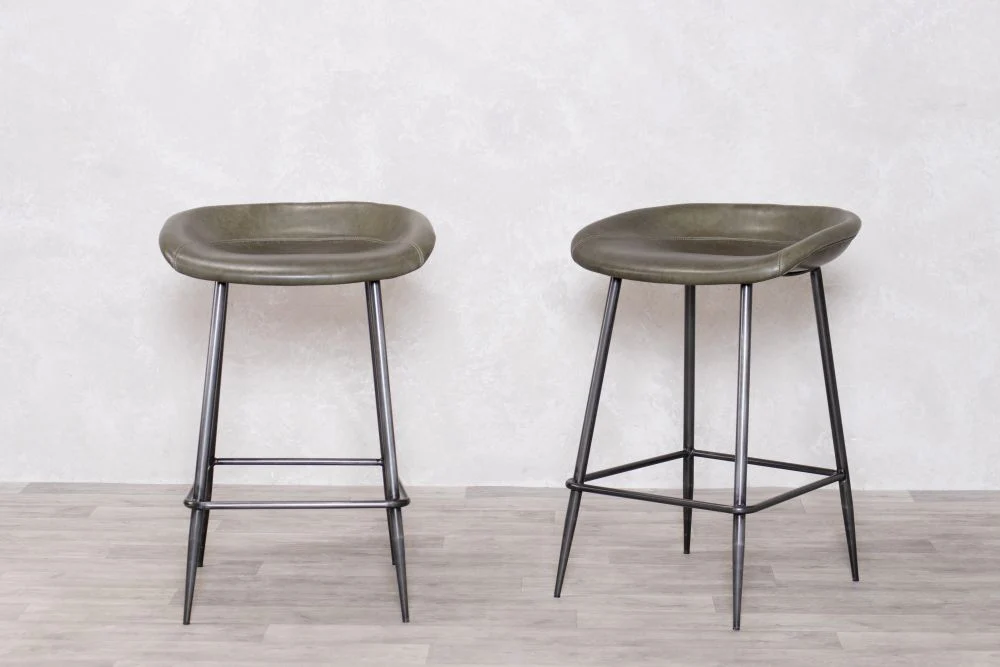 Malvern Leather Bar Stool Range - Image 10