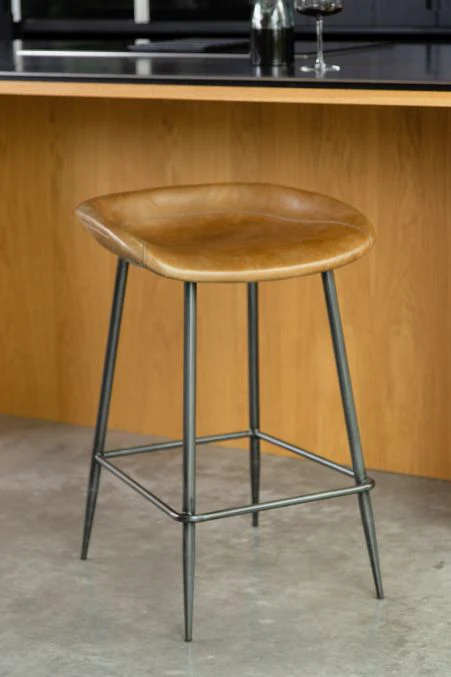 Malvern Leather Bar Stool Range - Image 3