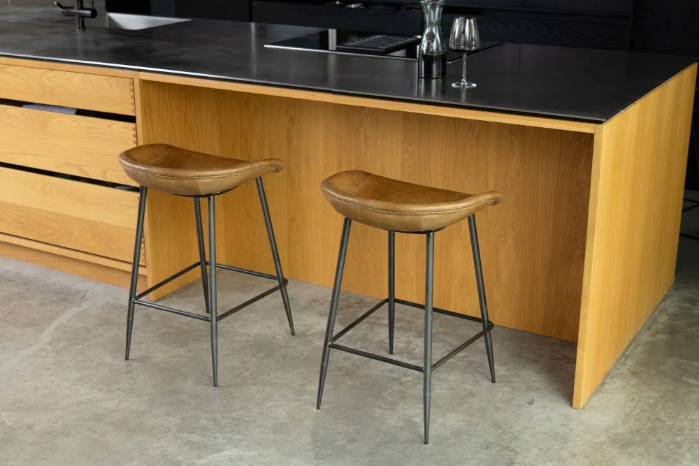 Malvern Leather Bar Stool Range - Image 5