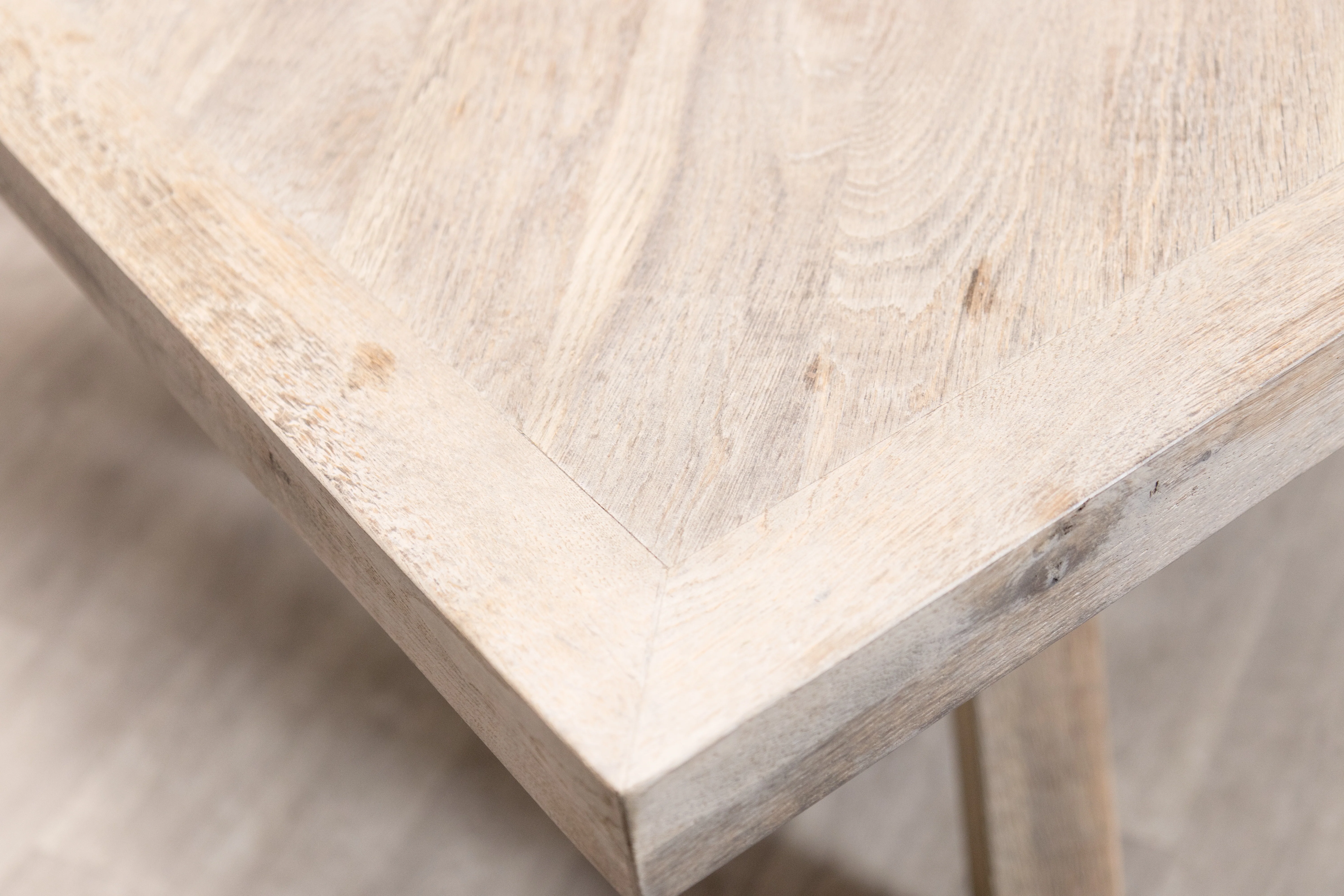 Mayfair Modern Dining Table in Silverback - SECONDS ITEM - Image 8