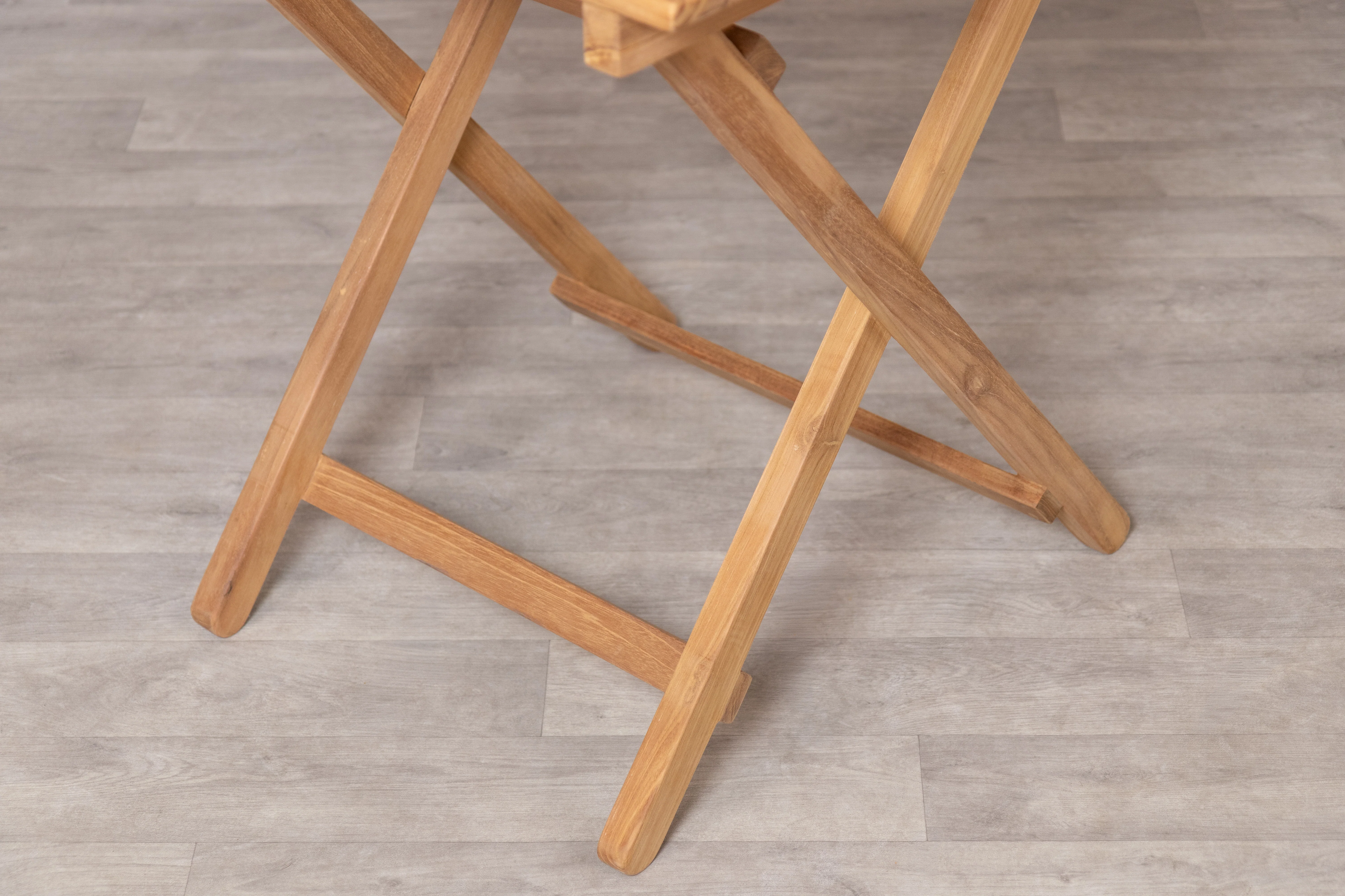 Meza Square Teak Outdoor Folding Table - Image 18