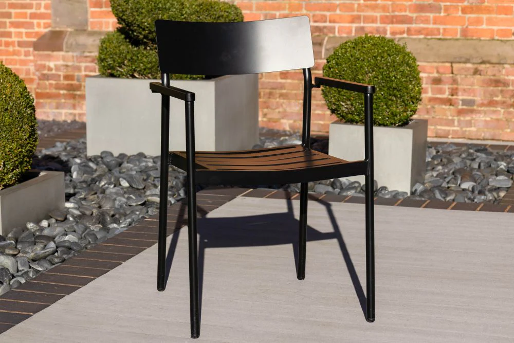 Miami Outdoor Aluminium Stacking Chair Range - Image 13