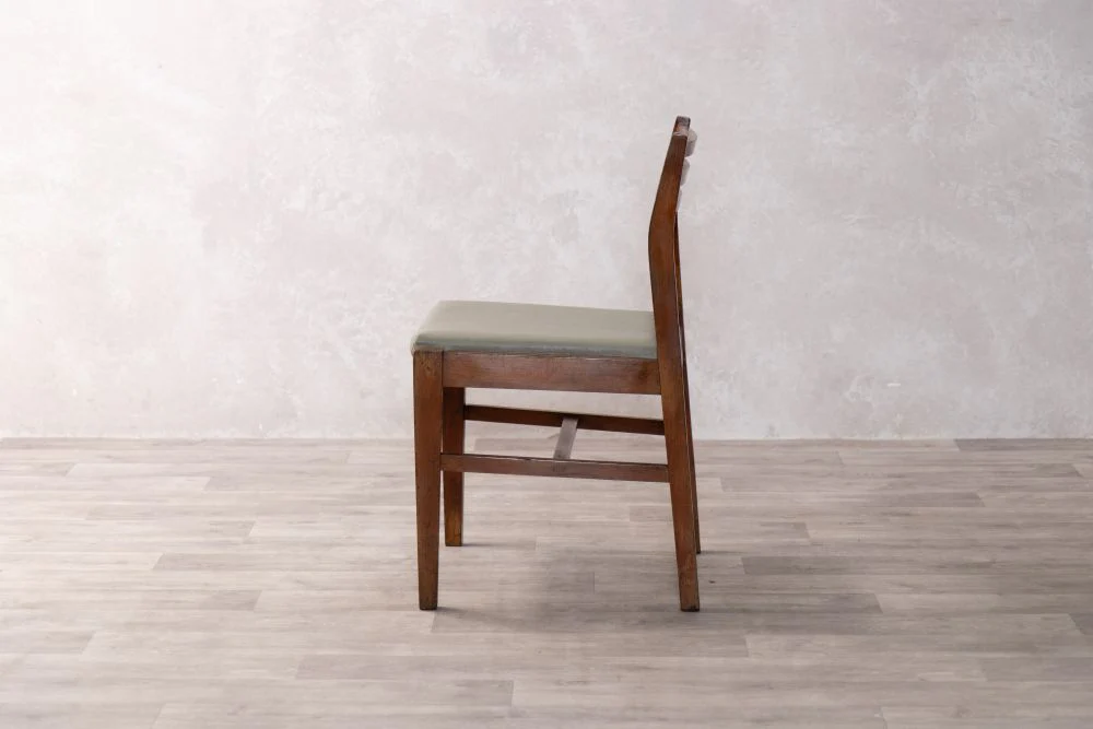 Set of 6 Dancer &amp; Hearne Teak Mid Century Dining Chairs - Image 5